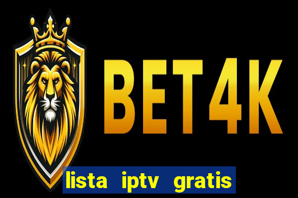 lista iptv gratis futebol ao vivo